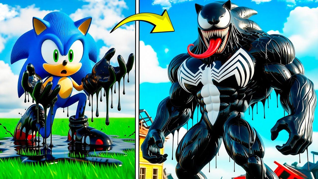 ПРОКАЧАЛ СОНИКА В ВЕНОМА СИМБИОТА в ГТА 5! ЭВОЛЮЦИЯ В GTA 5 ОНЛАЙН смотреть онлайн