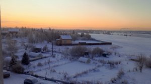 Морозное Утро 🥶на улице -20