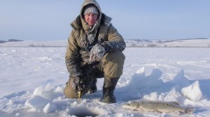 РЫБАЛКА В -30! Ловля Судака и Щуки на вибы! Подводная съемка