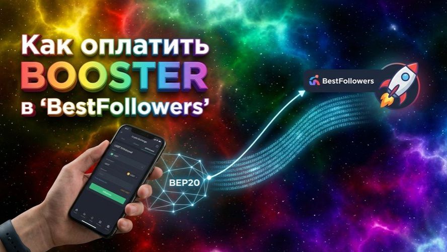 Как оплатить Booster в BestFollowers смотреть онлайн