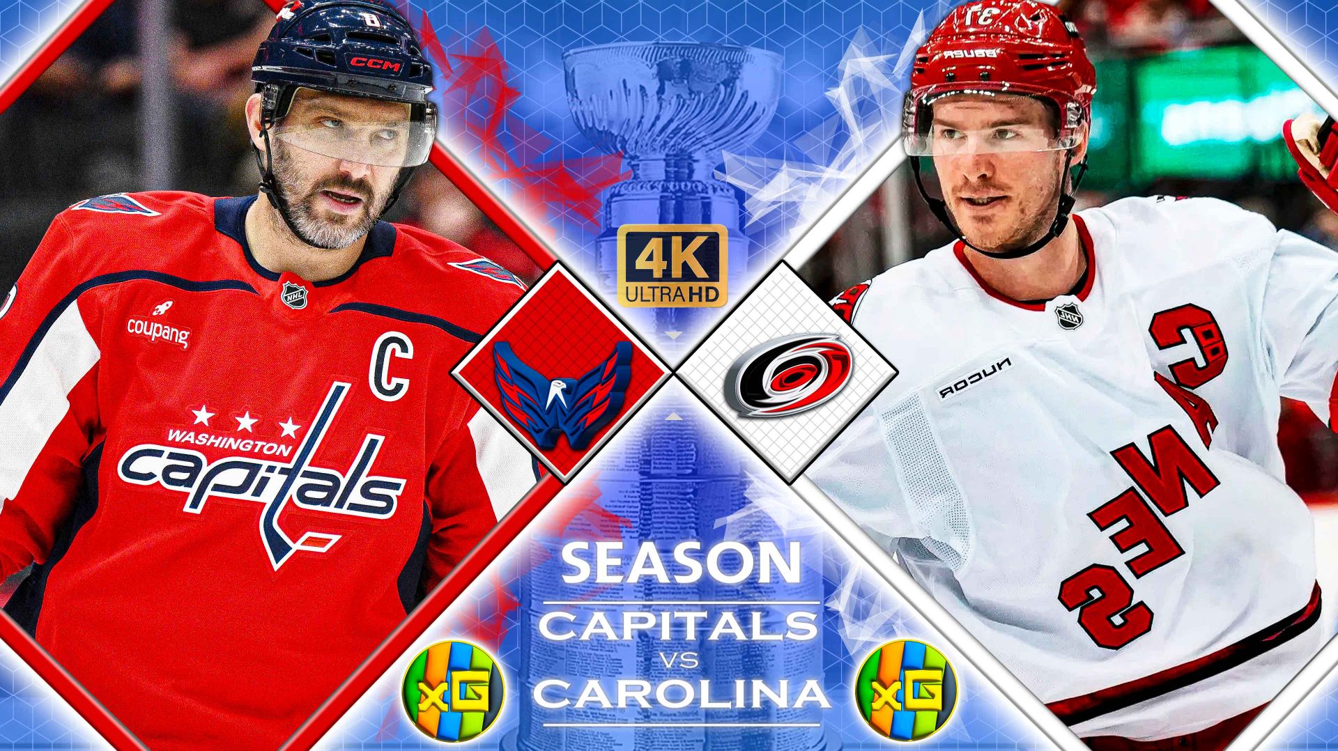 Вашингтон - Каролина | НХЛ | 01.02.2026 | Прямая трансляция | xG смотреть онлайн