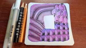 Зентангл Окно разнообразия