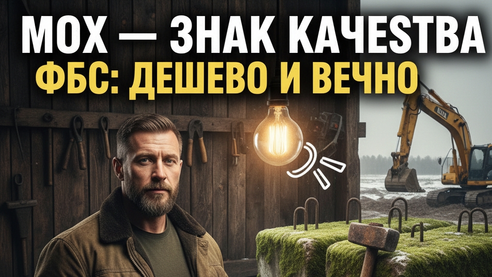 Фундамент за копейки: Зарыл бу блоки ФБС и сэкономил 150 000 . Реальный опыт