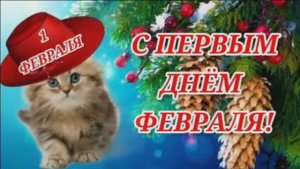 С ПЕРВЫМ ДНЕМ ФЕВРАЛЯ! ПУСТЬ ФЕВРАЛЬ ПРИНЕСЕТ ВАМ СЧАСТЬЕ!