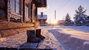 По морозу босиком к милому ходила