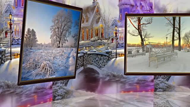 Зимняя сказка на пороге - в лесу и на дороге 3 от Киностудии Мудрого Кота Тимофея! смотреть онлайн