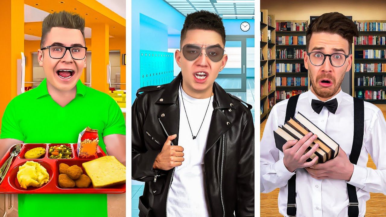 Типы УЧЕНИКОВ в ШКОЛЕ ! А4 смотреть онлайн