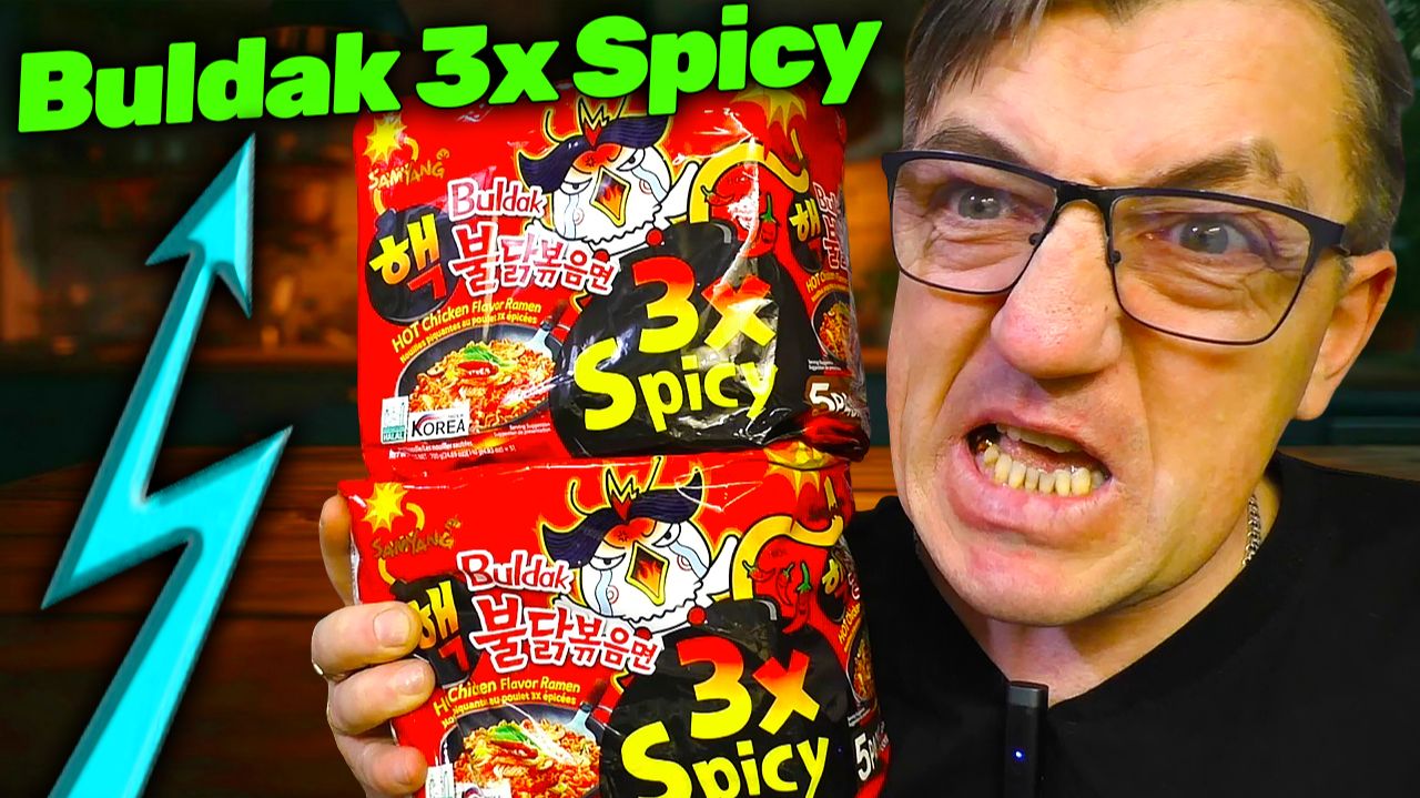 Два Контейнера Острой лапши Buldak 3x Spicy с валберис смотреть онлайн
