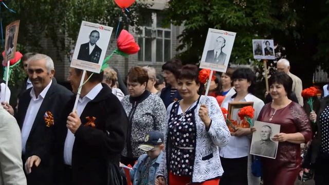 Новолеушковская.Бессмертный полк 9 мая смотреть онлайн