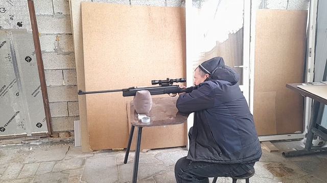 Хатсан-90 стреляем пулями люман 0.68