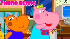 Гиппо Пеппа Мультик для детей - Детский мультик - Шопинг игры для Детей