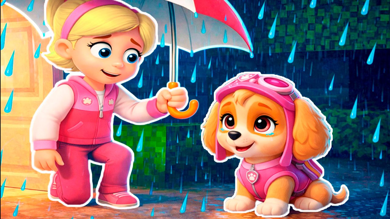 КЕЙТИ ПРИЮТИЛА СКАЙ ЩЕНЯЧИЙ ПАТРУЛЬ в МАЙНКРАФТ смотреть онлайн