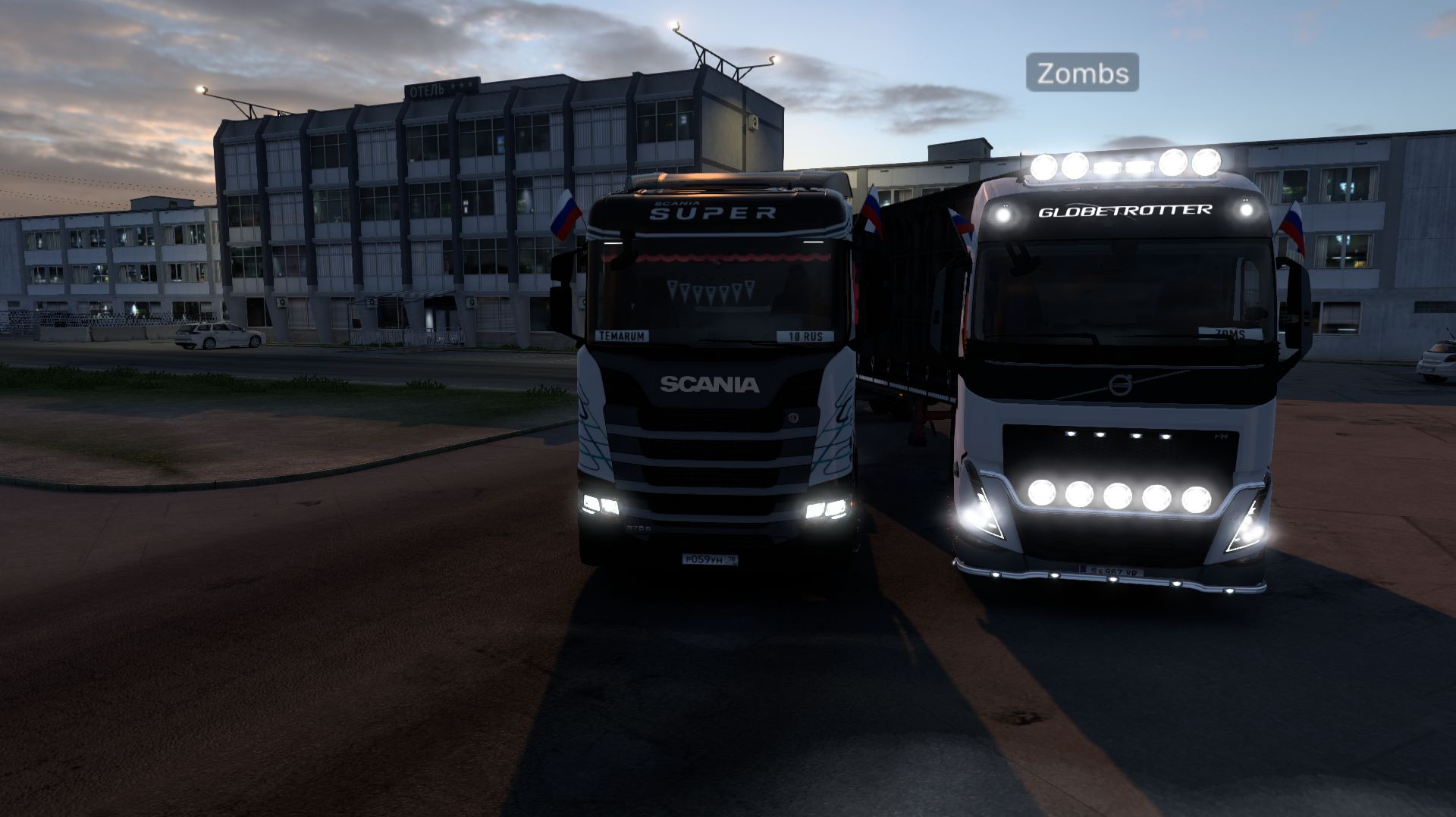 Везем груз СПБ-Таллин[Палдиски] |Euro Truck Simulator 2 смотреть онлайн