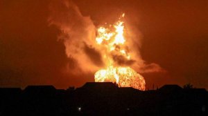 На востоке Азербайджана произошло извержение грязевого вулкана