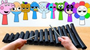 ТОП 53 СПРУНКИ ПЕРСОНАЖЕЙ НА РЕАЛЬНЫХ ИНСТРУМЕНТАХ! SPRUNKI OC НЕРЕАЛЬНАЯ ПОДБОРКА! РЕАКЦИЯ