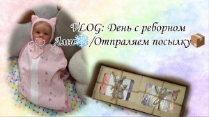 VLOG: День с реборном Ами❄️/Отправляем посылку📦