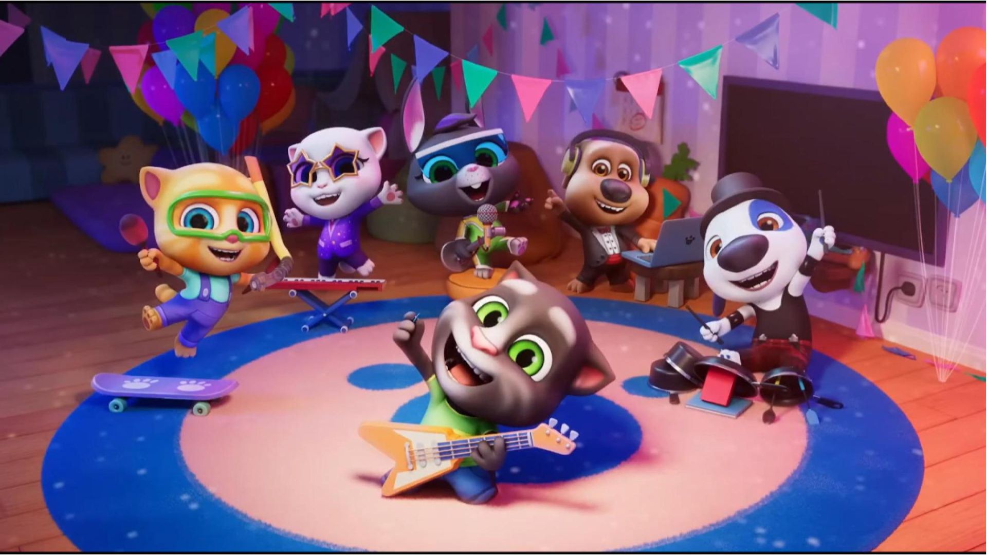 Кот ТОМ и его друзья