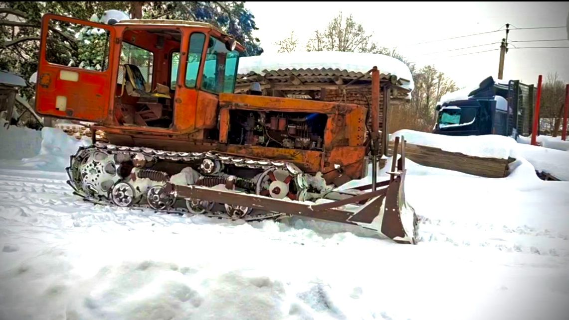 Как запустить трактор ЗИМОЙ !? Обмен опытом смотреть онлайн