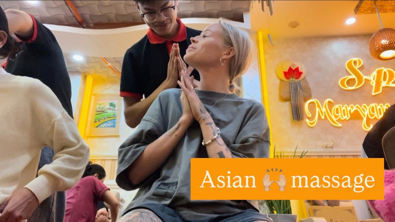 Где сделать хороший массаж в Нячанге? Maryana Queen Spa Влюбилась в азиатского массажиста😻 смотреть онлайн