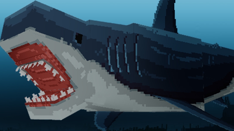 мегалодон в Маинкрафт смотреть онлайн