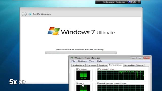 Another Windows 7 Beta Mod | Project '07 installation & overview timelapse смотреть онлайн