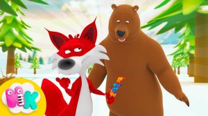 El Oso burlado por la Zorra  Cuentos Infantiles en Español | HeyKids