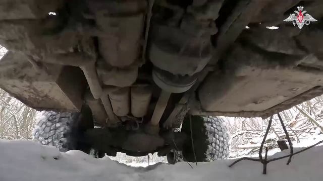 Расчёты РСЗО «Град» группировки «Центр» нанесли удары по позициям формирований ВСУ. Днепропетровская смотреть онлайн