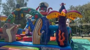 батут надувной Морской 2026