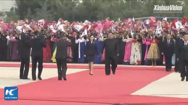 Президент Южной Кореи прибыл в Пхеньян. смотреть онлайн