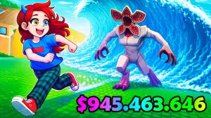 😱СБЕГИ ОТ ЦУНАМИ И СПАСИ ОЧЕНЬ СТРАННЫЕ ДЕЛА в РОБЛОКС Escape Tsunami For Brainrots