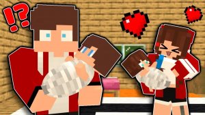 У Джей Джей большая семья?! Майнкрафт Мультик