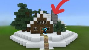 КАК ПОСТРОИТЬ ЗИМНИЙ ДОМ В МАЙНКРАФТ