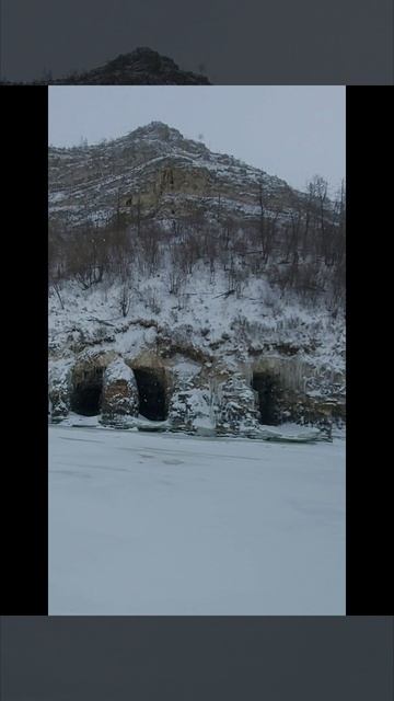 Волга у Молодецкого кургана зимой смотреть онлайн