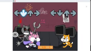 QT mod Scratch Night Funkin Censory Overload song