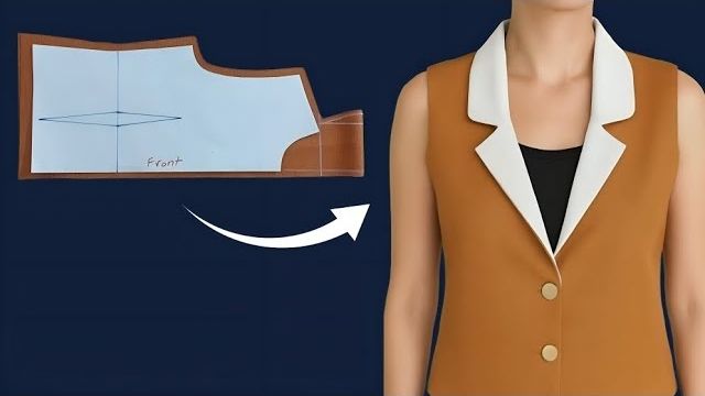 Простой способ сшить воротник с вырезами. Идеально подходит для начинающих! смотреть онлайн