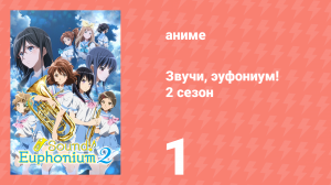 Звучи, эуфониум! 2 сезон 1 серия «Летние фанфары» (аниме-сериал, 2015)