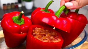 Фаршированные перцы – самый простой и вкусный рецепт! Нереально вкусный Фаршированный перец.