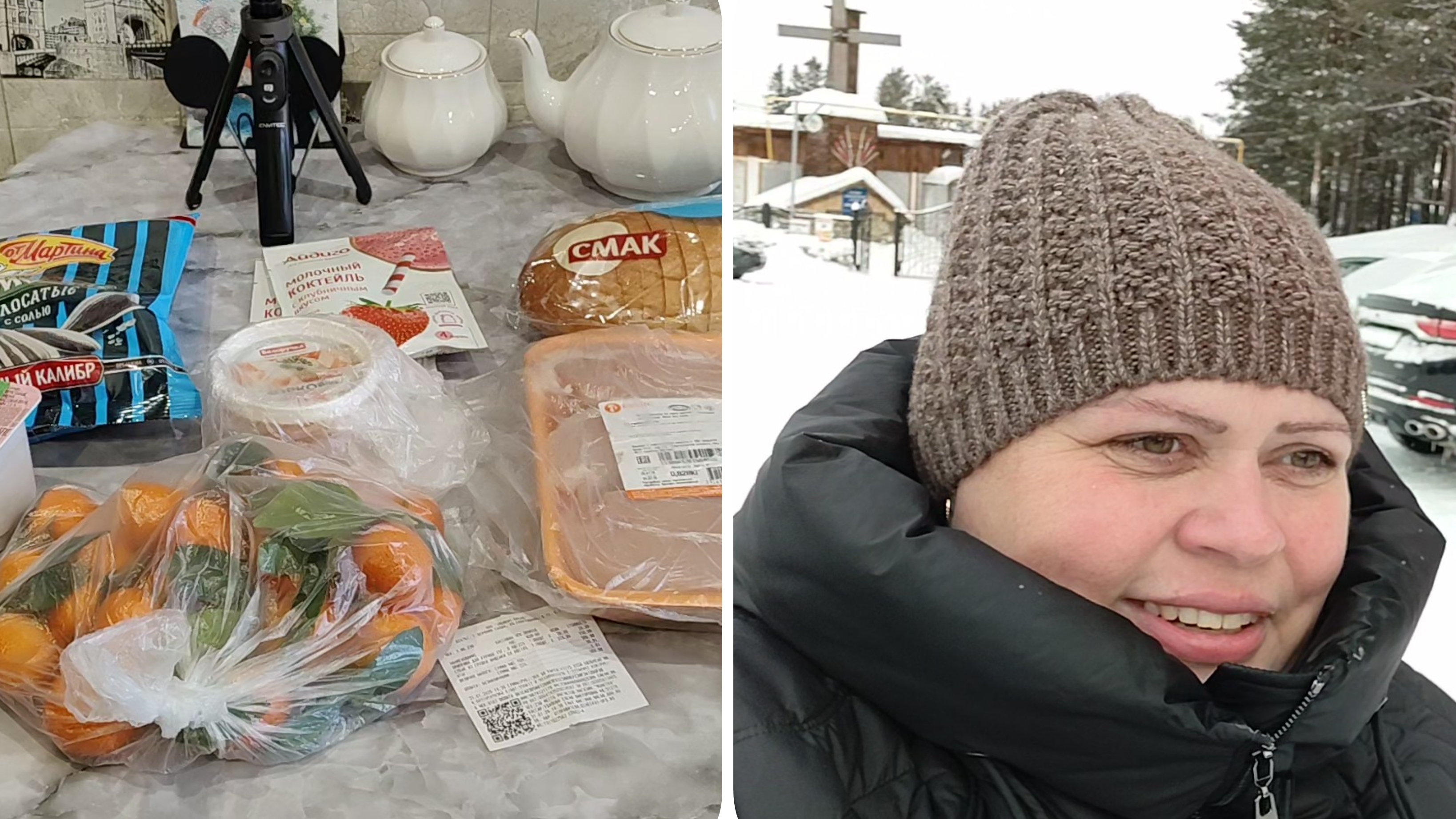 Прогулка/ За водой/ Ужин/ Печень гречка/ смотреть онлайн