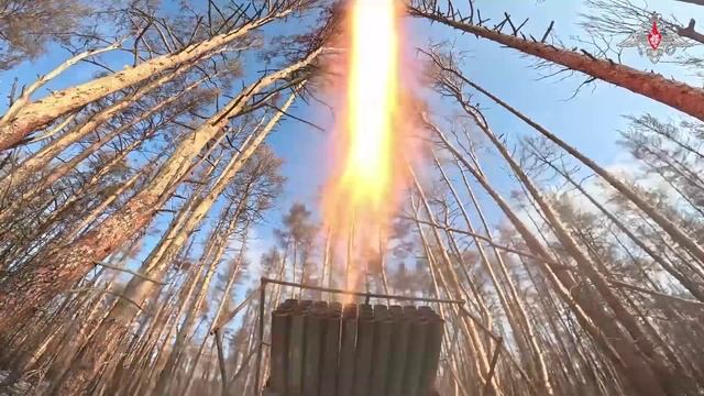 Боевая работа расчета РСЗО «Град» ГрВ «Запад» смотреть онлайн