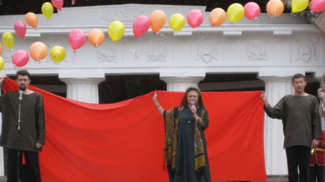 Музыкально-поэтическая композиция "Русь непобедимая" автор Наталья Коломина смотреть онлайн