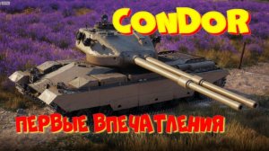 CONDOR, первые впечатления!! Возьму 3 отметки, разыграю 2500 голды!!