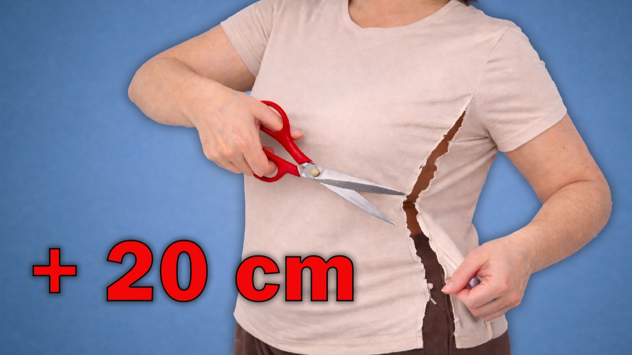 МАЛО КТО ЗНАЕТ, что футболку можно расширить на 20 см смотреть онлайн