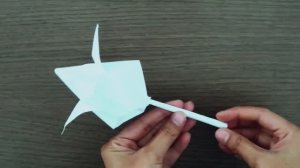 Прекрасный тюльпан из одного листа А4 и ножниц 🌷 За 5 минут!