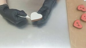 Пряничный набор Сердца