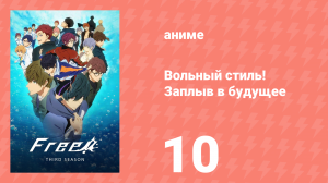 Вольный стиль! Заплыв в будущее 10 серия (аниме-сериал, 2018)