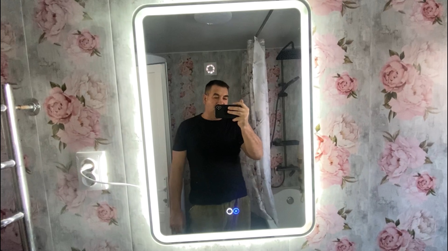 Распаковка и Обзор 😳ЗЕРКАЛО С ПОДСВЕТКОЙ И ПОДОГРЕВОМ 🔥для ВАННОЙ КОМНАТЫ 🛀 смотреть онлайн