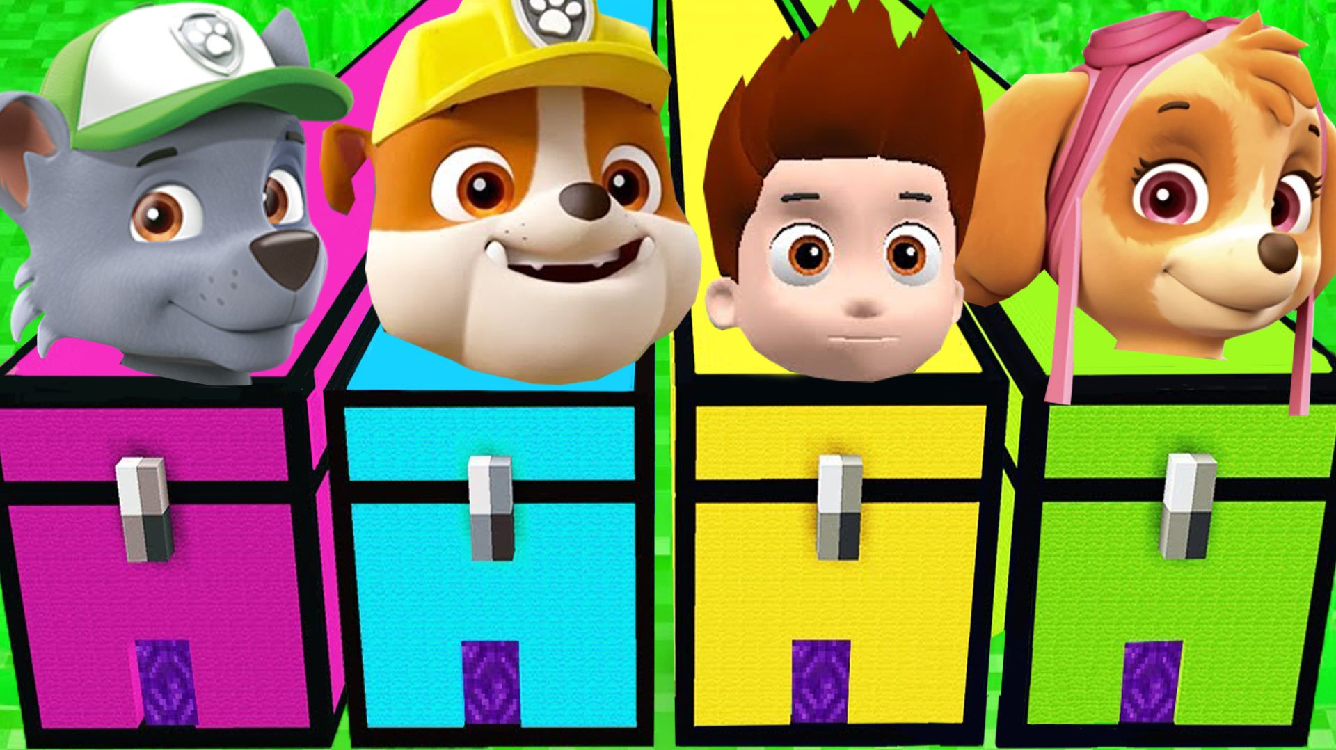 НОВЫЙ ДЛИННЫЕ ИСПЫТАНИЯ ЩЕНЯЧИЙ ПАТРУЛЬ ХАГГИ ВАГГИ В МАЙНКРАФТ смотреть онлайн