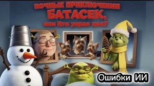 ОШИБКИ ИИ: как рождался мультик  «НОЧНЫЕ ПРИКЛЮЧЕНИЯ БАТАСЕК»