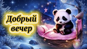 Добрый вечер. Пусть этот вечер станет сказкой