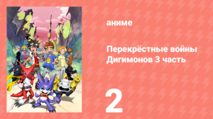 Перекрёстные войны Дигимонов 3 часть 2 серия (аниме-сериал, 2011)